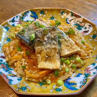 こんがり！☀️さばの野菜あんかけ【和食・主菜】